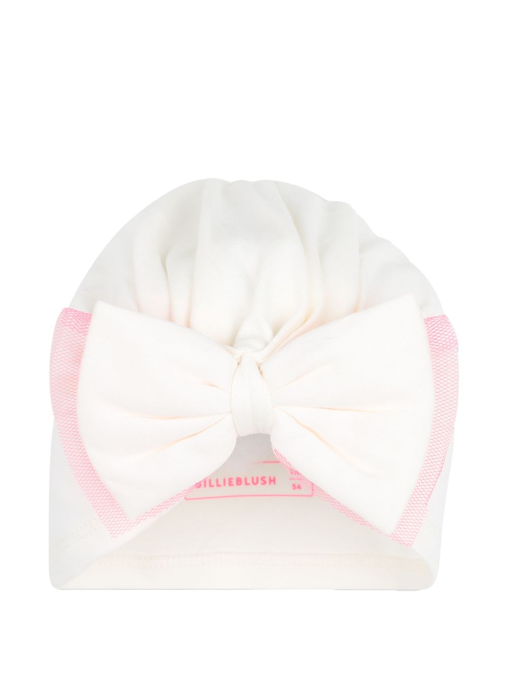 Set tutina e berretto per neonata Billieblush bianco con stampa con cuori U22615 121 BILLIEBLUSH KIDS 