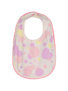 Set pigiama e bavaglino per neonata Billieblush rosa con stampa grafica U22620 475 BILLIEBLUSH KIDS 