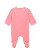 Set tutina e fascia per neonata Billieblush Kids rosa con finitura vellutata U22625 499 BILLIEBLUSH KIDS 