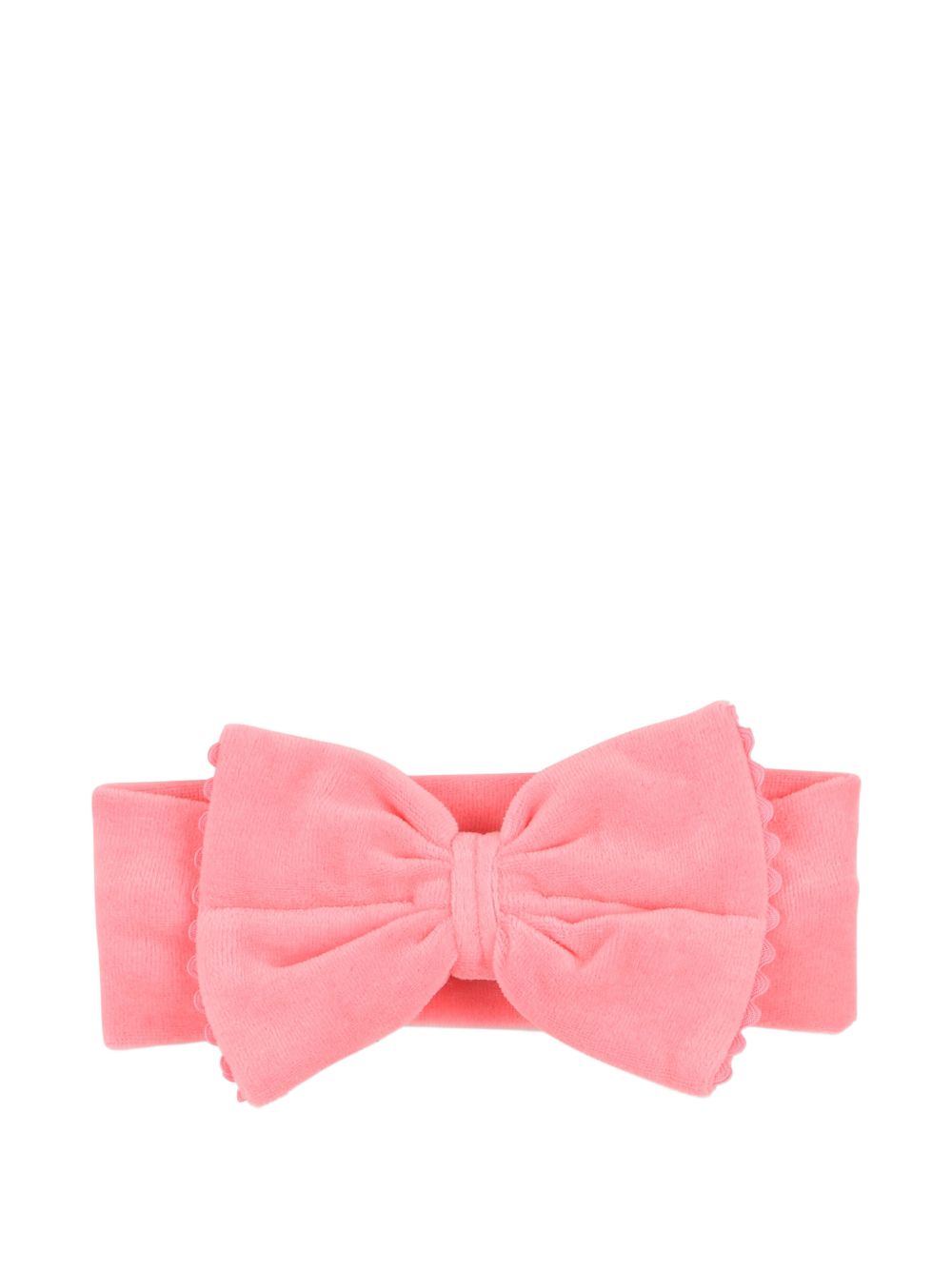Set tutina e fascia per neonata Billieblush Kids rosa con finitura vellutata U22625 499 BILLIEBLUSH KIDS 