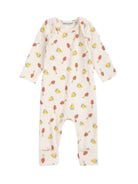 Set tutina cappellino e copertina per neonati Bobo Choses Kids bianco con stampa grafica all-over B226AB024 199 BOBO CHOSES KIDS 