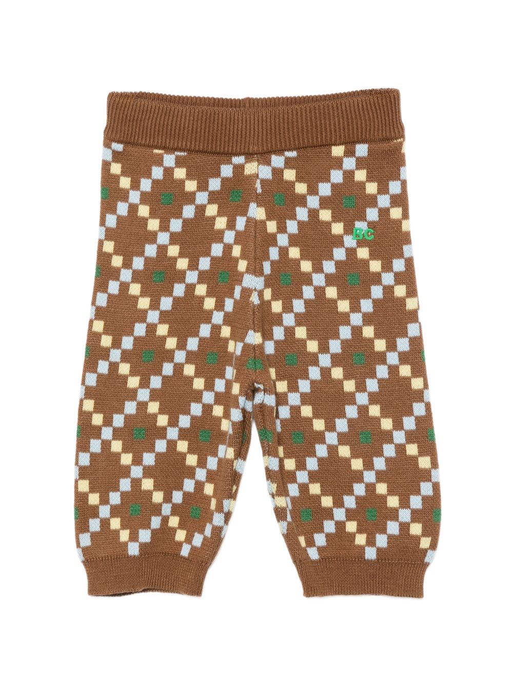 Pantaloni per neonato Bobo Choses Kids marrone con motivo a quadri B226AB028 201 BOBO CHOSES KIDS 