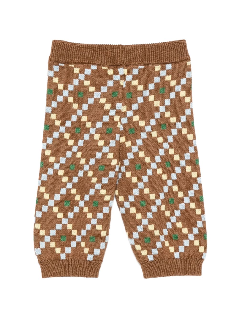Pantaloni per neonato Bobo Choses Kids marrone con motivo a quadri B226AB028 201 BOBO CHOSES KIDS 