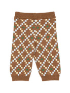 Pantaloni per neonato Bobo Choses Kids marrone con motivo a quadri B226AB028 201 BOBO CHOSES KIDS 