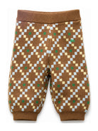 Pantaloni per neonato Bobo Choses Kids marrone con motivo a quadri B226AB028 201 BOBO CHOSES KIDS 