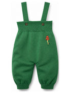 Salopette per neonato Bobo Choses verde con ricamo a fungo B226AB032 311 BOBO CHOSES KIDS 