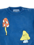 Felpa per neonato Bobo Choses blu con stampa grafica B226AB059 421 BOBO CHOSES KIDS 
