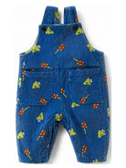Salopette per neonato Bobo Choses Kids blu con trama a coste B226AB084 421 BOBO CHOSES KIDS 