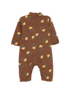 Tutine per neonato Bobo Choses Kids marrone con stampa ufo all-over B226AB086 211 BOBO CHOSES KIDS 