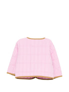 Giacca per neonata Bobo Choses Kids multicolore trapuntata con scollo rotondo B226AB093 661 BOBO CHOSES KIDS 
