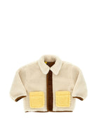 Giacca reversibile per neonato Bobo Choses marrone Pixel Abduction con stampa grafica B226AB094 211 BOBO CHOSES KIDS 