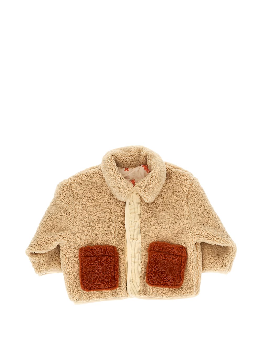 Giacca reversibile per neonato Bobo Choses beige con stampa grafica B226AB095 681 BOBO CHOSES KIDS 
