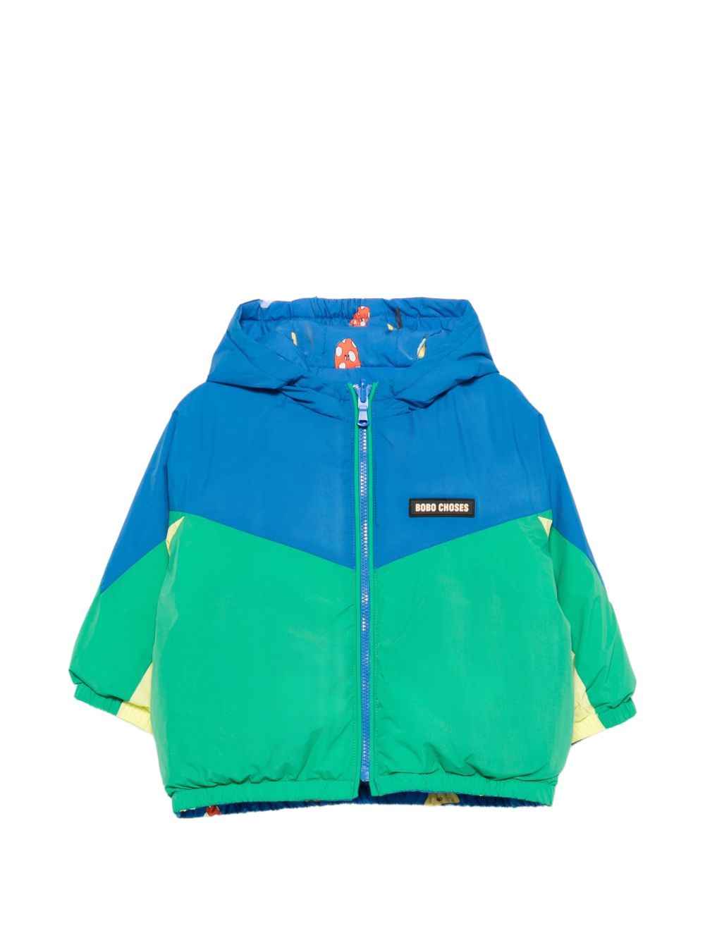 Giubbino per neonato Bobo Choses Kids multicolore con patch logo B226AB096 421 BOBO CHOSES KIDS 