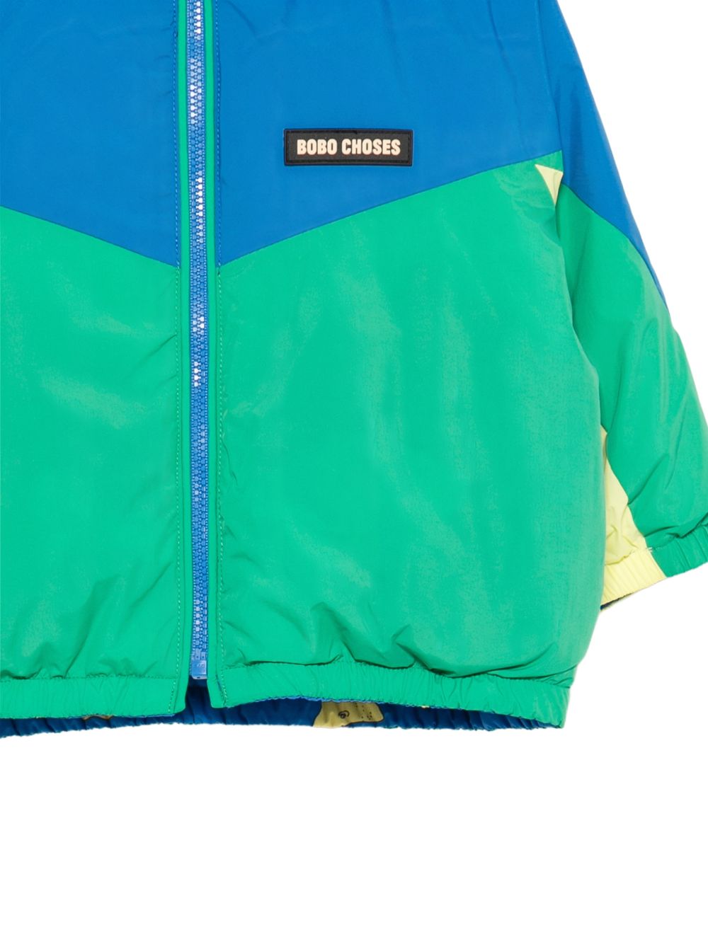 Giubbino per neonato Bobo Choses Kids multicolore con patch logo B226AB096 421 BOBO CHOSES KIDS 