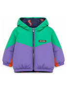 Giubbino per neonato Bobo Choses Kids multicolore con patch logo B226AB097 411 BOBO CHOSES KIDS 