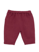 Pantatuta per neonato Bobo Choses rosso con stampa logo sul davanti B226AB101 641 BOBO CHOSES KIDS 