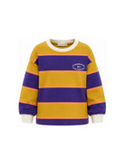 Felpa per bambino Bobo Choses Kids multicolor a righe con logo B226AC019 991 BOBO CHOSES KIDS 