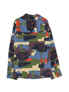 Camicia per bambino Bobo Chose Kids multicolor con stampa geometrica B226AC026 991 BOBO CHOSES KIDS 