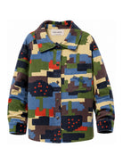 Camicia per bambino Bobo Chose Kids multicolor con stampa geometrica B226AC026 991 BOBO CHOSES KIDS 