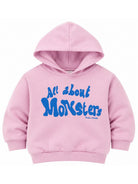 Felpa per bambini Bobo Choses Kids rosa con stampa sul davanti B226AC047 661 BOBO CHOSES KIDS 