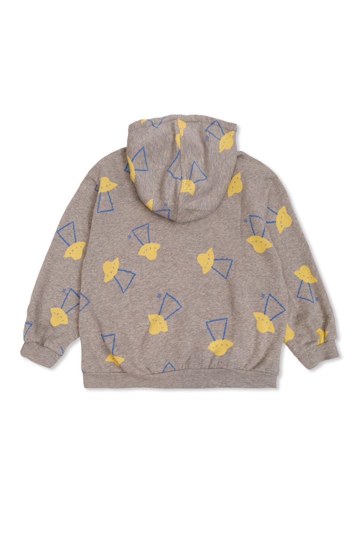 Felpa per bambino Bobo Choses Kids grigia con stampa alieni all-over B226AC049 051 BOBO CHOSES KIDS 