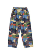 Pantaloni per bambino Bobo Choses Kids multicolore con stampa grafica all-over B226AC068 991 BOBO CHOSES KIDS 