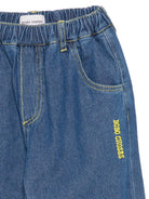 Jeans per bambino Bobo Choses Kids blu con elastico in vita B226AC073 401 BOBO CHOSES KIDS 