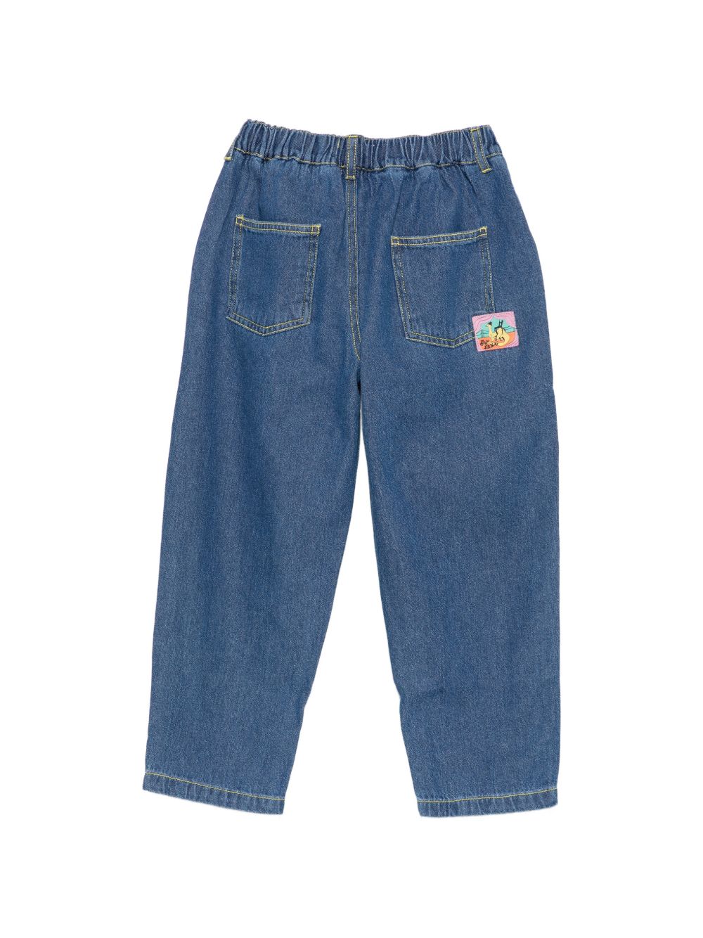 Jeans per bambino Bobo Choses Kids blu con elastico in vita B226AC073 401 BOBO CHOSES KIDS 