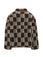 Giacca per bambino Bobo Choses marrone con motivo a quadri B226AC094 061 BOBO CHOSES KIDS 