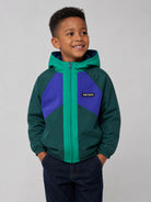 Giacca reversibile per bambino Bobo Choses verde Almost Moiré B226AC099 411 BOBO CHOSES KIDS 