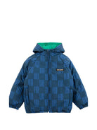 Giacca reversibile per bambino Bobo Choses verde Almost Moiré B226AC099 411 BOBO CHOSES KIDS 
