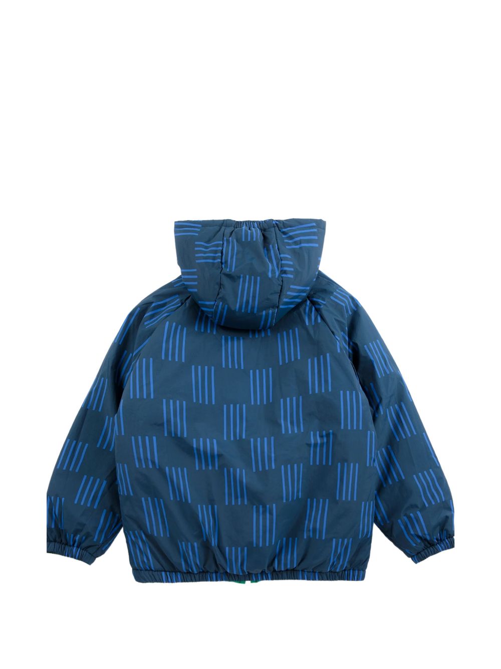 Giacca reversibile per bambino Bobo Choses verde Almost Moiré B226AC099 411 BOBO CHOSES KIDS 