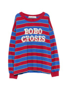 T-shirt per bambino Bobo Choses Kids multicolore a righe B226AC110 991 BOBO CHOSES KIDS 