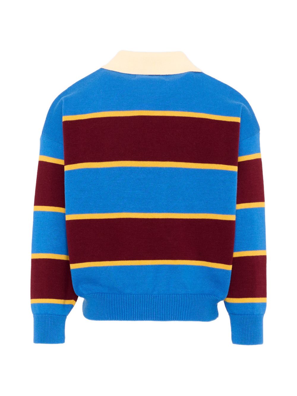 Felpa per bambino Bobo Choses Kids multicolore con design a righe orizzontali B226AC116 991 BOBO CHOSES KIDS 