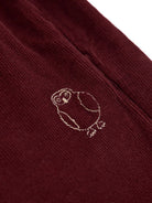 Pantaloni per bambino Bobo Choses borgogna in velluto a coste B226AC127 641 BOBO CHOSES KIDS 