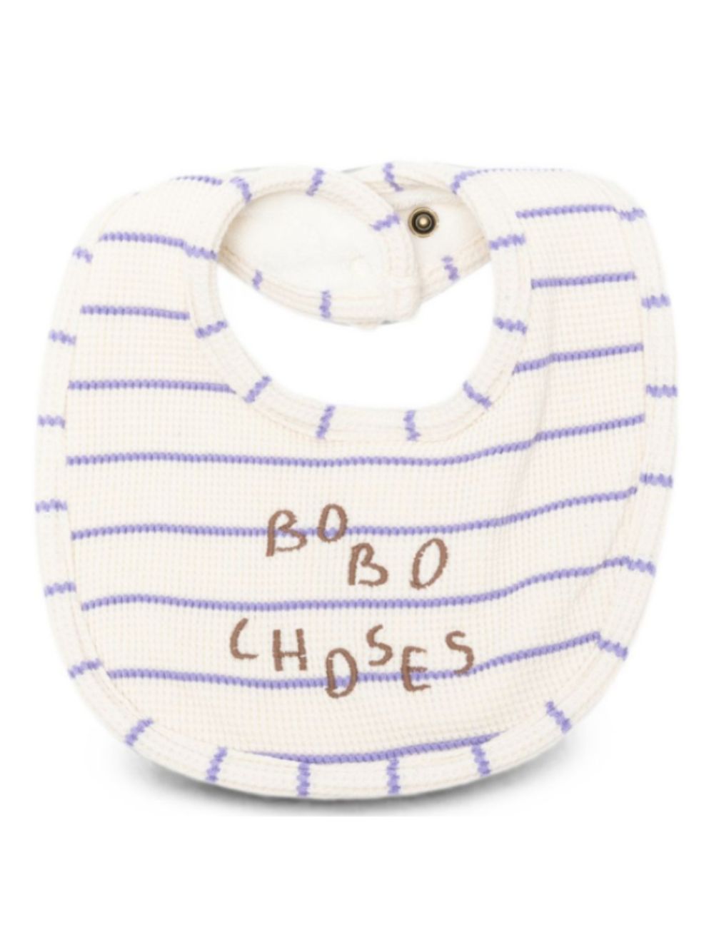 Bavaglino per neonati Bobo Choses Kids bianco con design a righe B226AH009 199 BOBO CHOSES KIDS 
