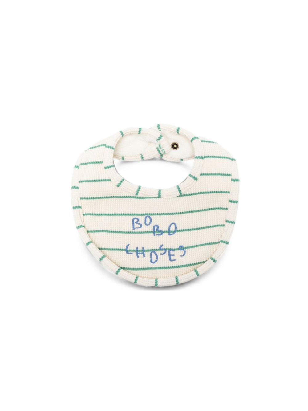 Bavaglino per neonati Bobo Choses Kids bianco con design a righe B226AH010 199 BOBO CHOSES KIDS 