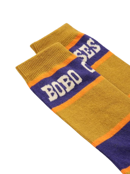 Calzini per bambini Bobo Choses Kids multicolore con design a righe orizzontali B226AI005 991 BOBO CHOSES KIDS 