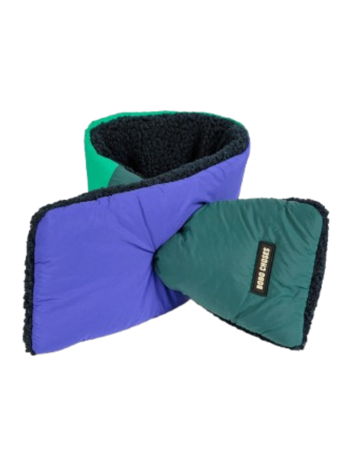 Scaldacollo per bambini Bobo Choses Kids multicolore con design color-block B226AI030 360 BOBO CHOSES KIDS 