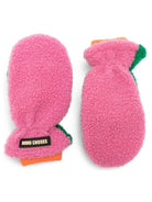 Muffole per bambina Bobo Choses Kids rosa con applicazione frontale con logo B226AI032 561 BOBO CHOSES KIDS 
