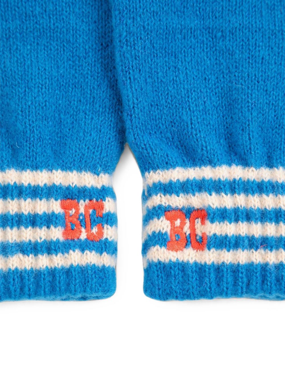 Guanti per bambino Bobo Choses Kids azzurri con dettaglio a righe B226AI041 451 BOBO CHOSES KIDS 
