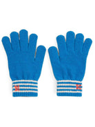 Guanti per bambino Bobo Choses Kids azzurri con dettaglio a righe B226AI041 451 BOBO CHOSES KIDS 