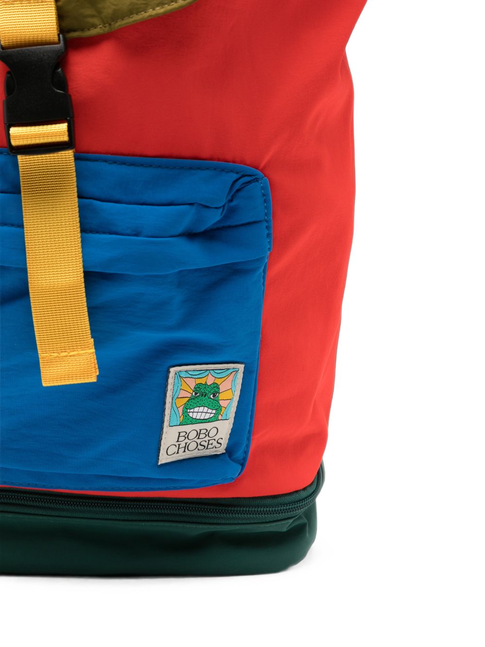 Zaini per bambini Bobo Choses Kids multicolore con design color-block B226AI061 611 BOBO CHOSES KIDS 