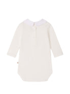 Tutina per neonati Bonpoint Kids bianca con colletto classico N06OUNK00002 002 BONPOINT KIDS 