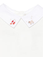 Body per neonata Bonpoint Kids bianco con colletto Peter Pan N06PUNK00001 002 BONPOINT KIDS 