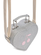 Borsa per bambina Bonpoint argento con effetto glitterato P06GBAW00001 089 BONPOINT KIDS 