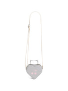 Borsa per bambina Bonpoint argento con effetto glitterato P06GBAW00001 089 BONPOINT KIDS 
