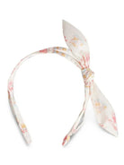 Cerchietto per capelli per bambina Bonpoint beige con stampa floreale P06GHAW00001 603 BONPOINT KIDS 