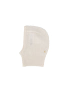 Passamontagna per neonati Bonpoint Kids bianco con logo ricamato PEBDA2025BO 002 BONPOINT KIDS 