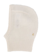 Passamontagna per neonati Bonpoint Kids bianco con logo ricamato PEBDA2025BO 002 BONPOINT KIDS 